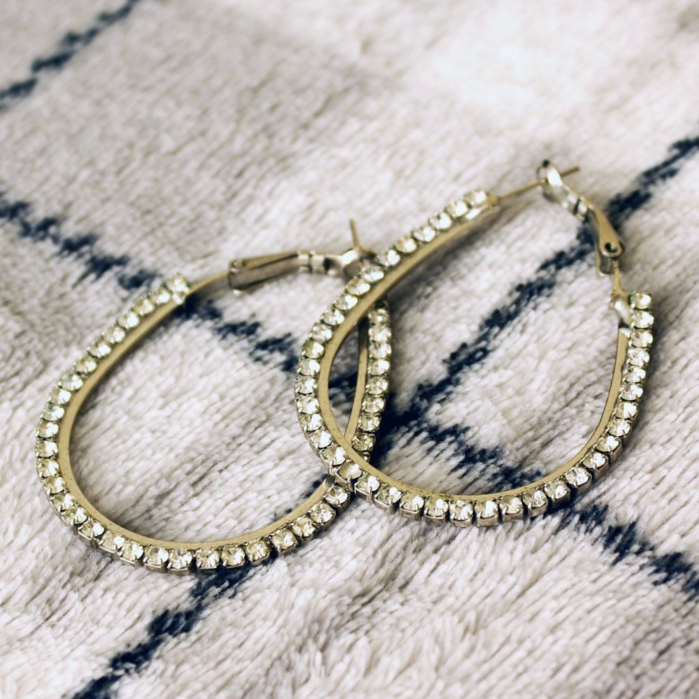 Silver Vintage Earrings - Picture 2 of 5